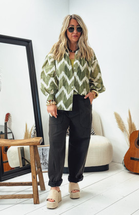 Chemise AGOSTINA verte