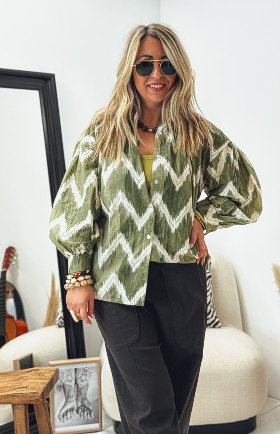 Green AGOSTINA shirt