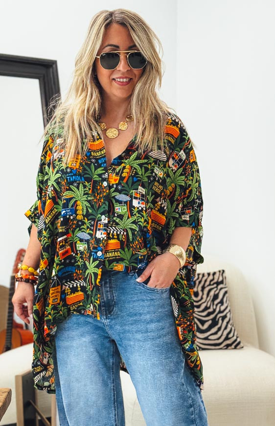 SAO PAULO short-sleeved tunic