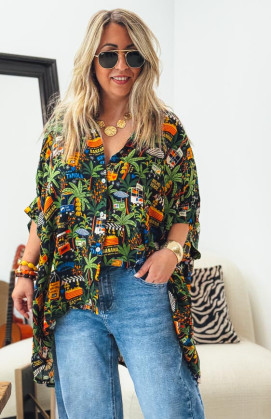 SAO PAULO short-sleeved tunic