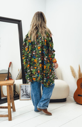 SAO PAULO short-sleeved tunic