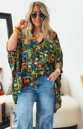 SAO PAULO short-sleeved tunic