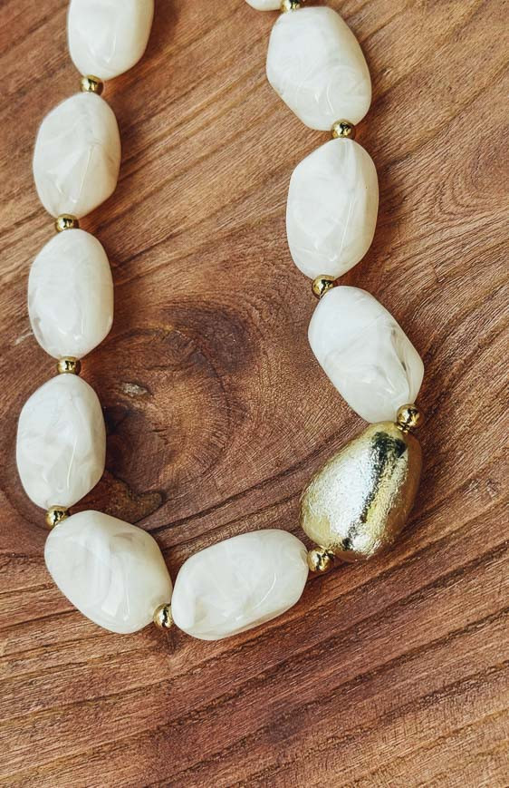 Collier OSIKA crème