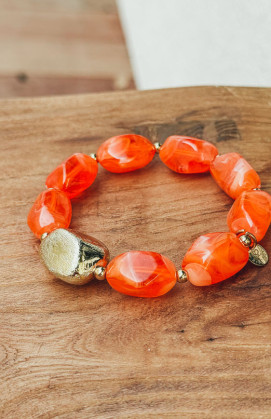 Orange OSIKA bracelet