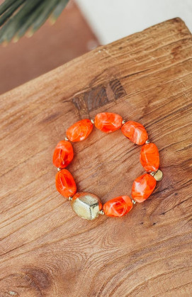 Orange OSIKA bracelet