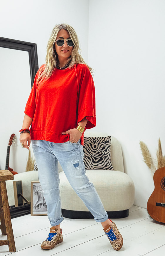 Baskets AMADEA léopard