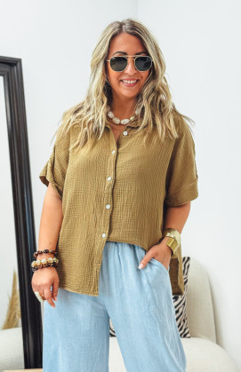 Camel PERLA short-sleeved...