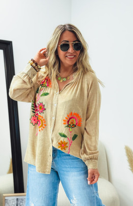 Chemise VENUSIA beige