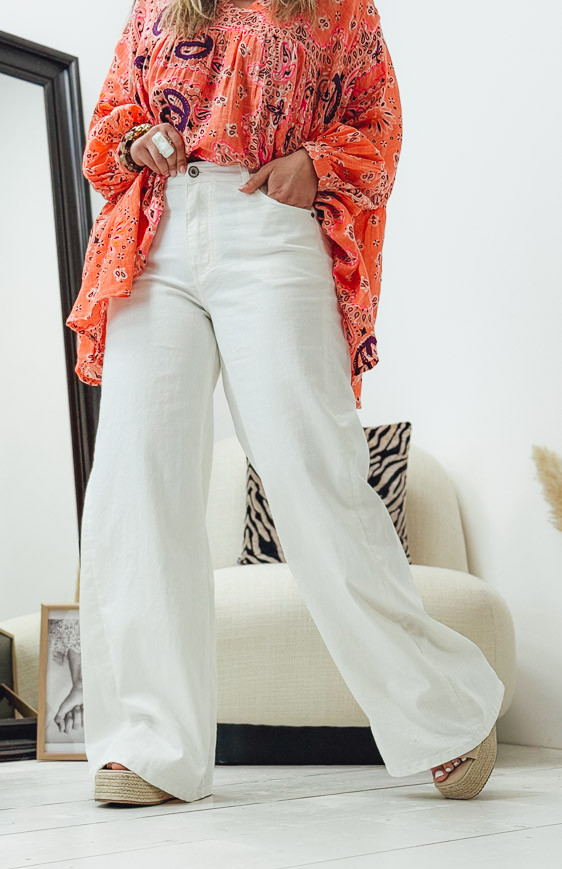 Pantalon ATTILIO crème