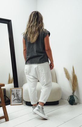 White MAEL jogging suit