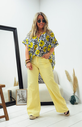 Blouse SUZANA manches courtes