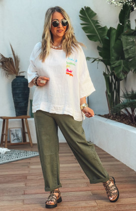 Dark kaki ZACHARY pant