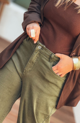 Dark kaki ZACHARY pant