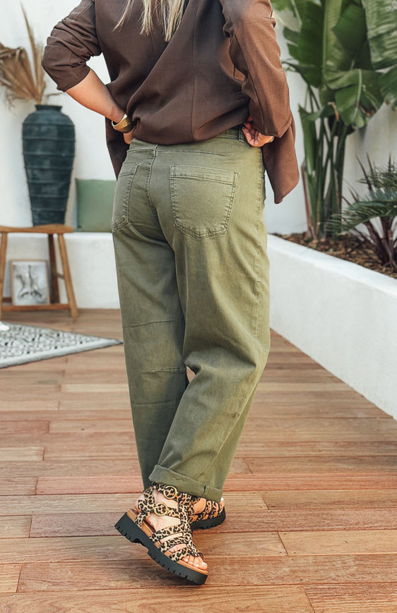 Dark kaki ZACHARY pant