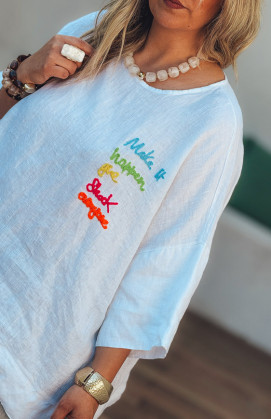 T-shirt JASPER manches courtes blanc