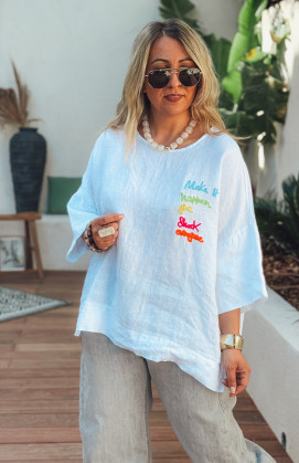 T-shirt JASPER manches courtes blanc