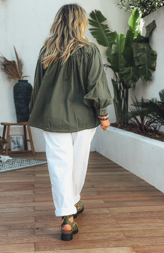Chemise MARLENE kaki
