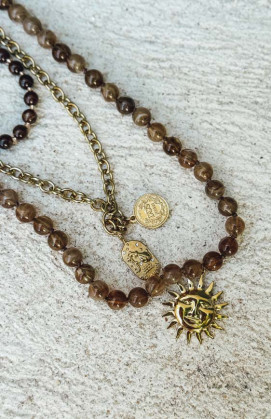 Amber NIKOS necklace