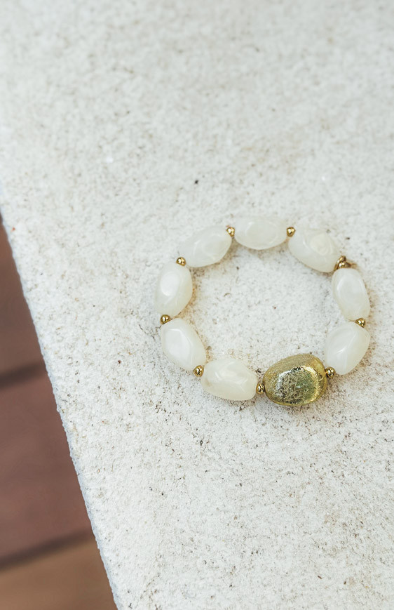 Cream OSIKA bracelet
