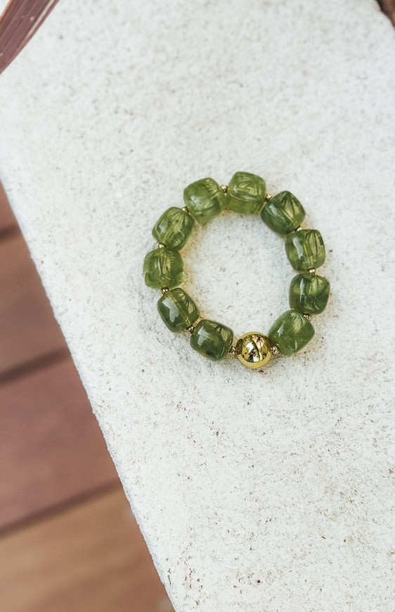 Light green MALAGA bracelet