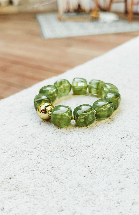Light green MALAGA bracelet