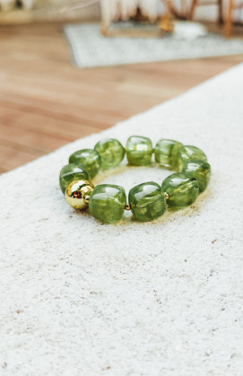 Bracelet MALAGA vert clair