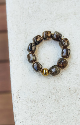 Dark brown MALAGA bracelet