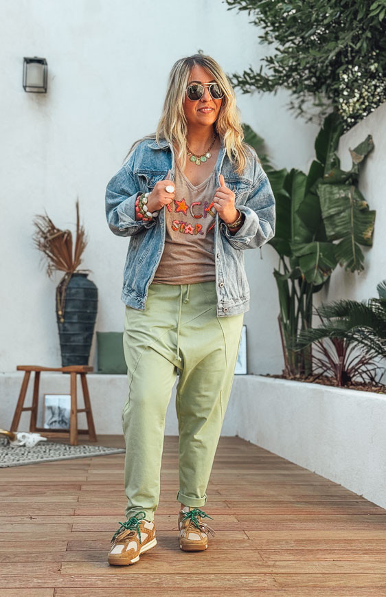 Jogging MAEL vert clair