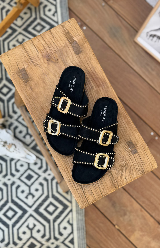 Mules SUNSET noires