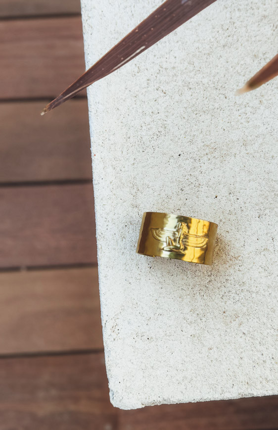 Gold ISIS Bracelet