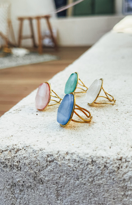 Bague COLETTE blanche