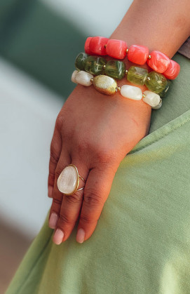 Bague COLETTE blanche