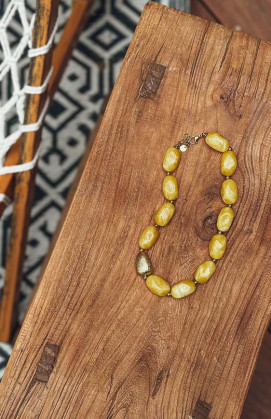 Collier OSIKA jaune