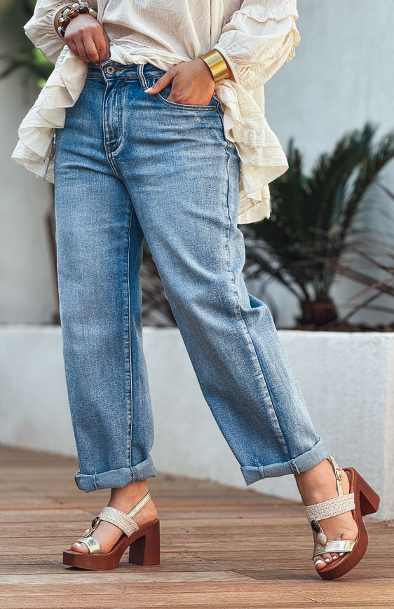 Vintage blue CLYDE jeans