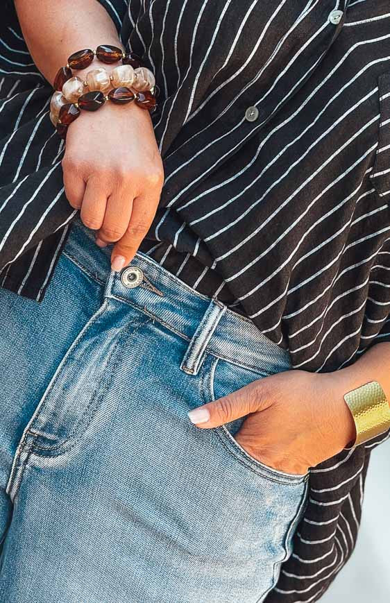 Vintage blue CLYDE jeans