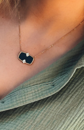 Black LIBERTY necklace