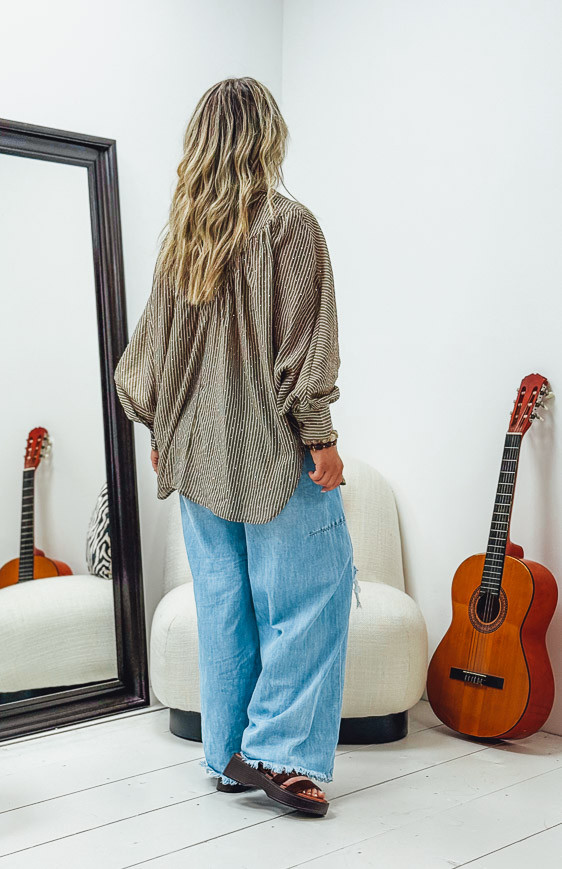Chemise SCARLETT marron