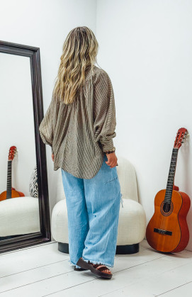 Chemise SCARLETT marron