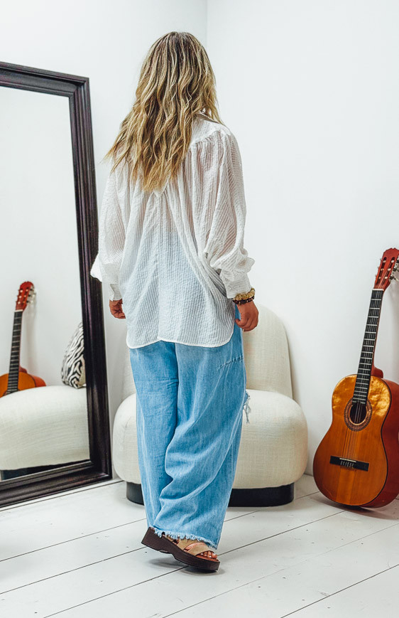 White SCARLETT shirt