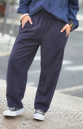 Pantalon GABIN bleu foncé